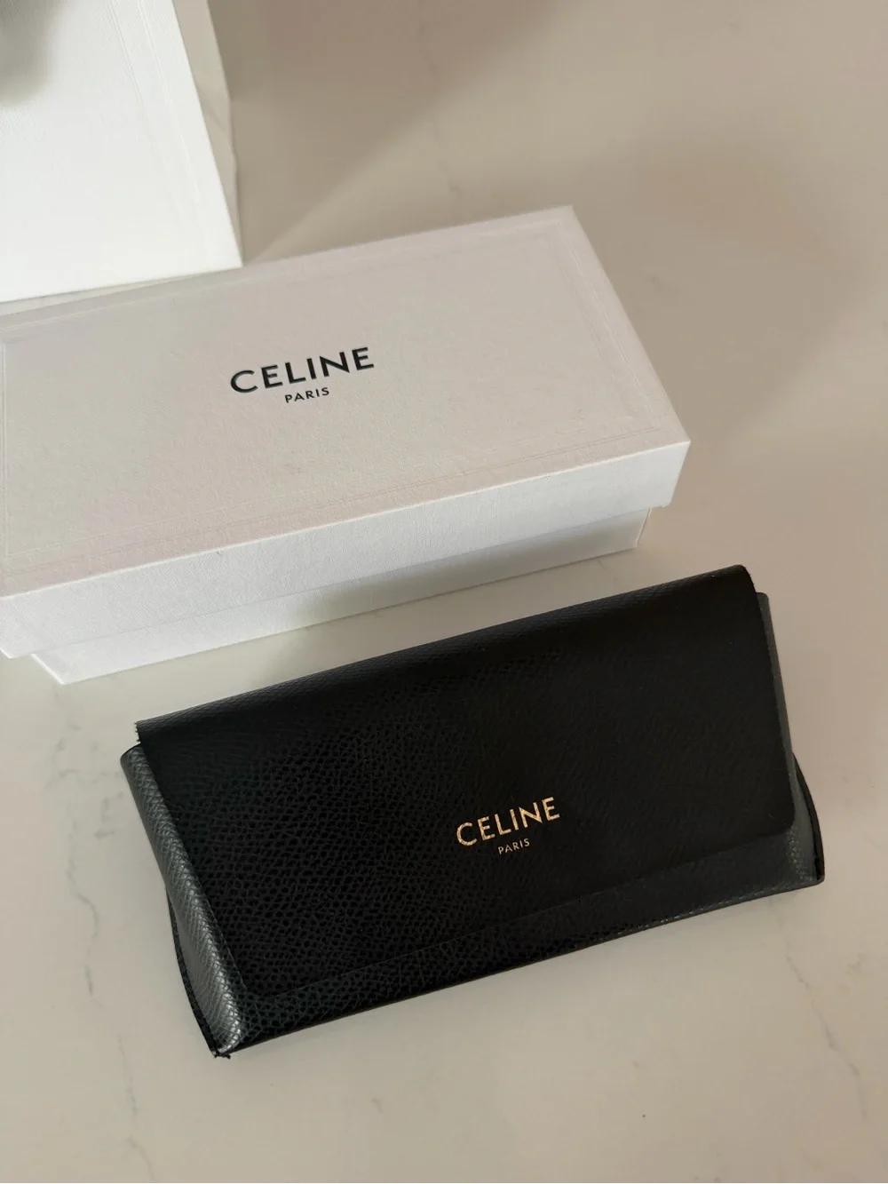 Celine Women’s Oval Tortoise Shell Sunglasses - Dark Brown Lenses